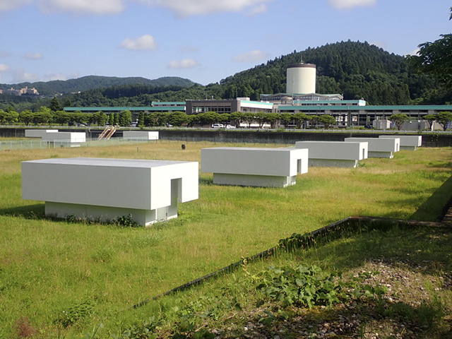 茂庭浄水場配水池階段室上屋改修工事